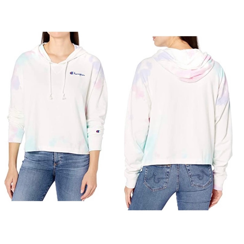 Champion LIFE Women's Hoodie Oversized Cloud-dye